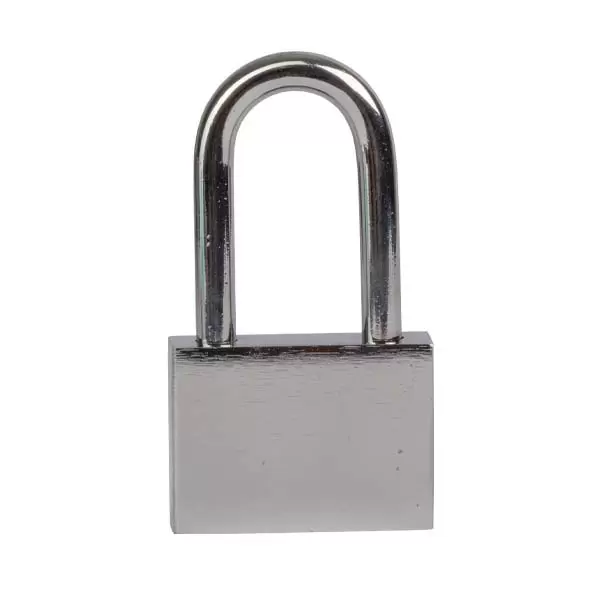 Lacăt b40mm fontă cromat toartă d7mm inox A3 3ch. Profmet