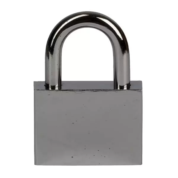 Lacăt b40mm fontă cromat toartă d7mm inox A3 3ch. Profmet