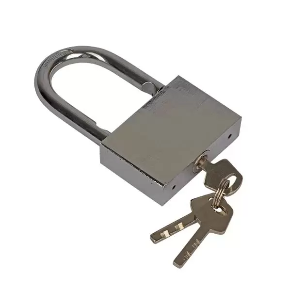 Lacăt b40mm fontă cromat toartă d7mm inox A3 3ch. Profmet