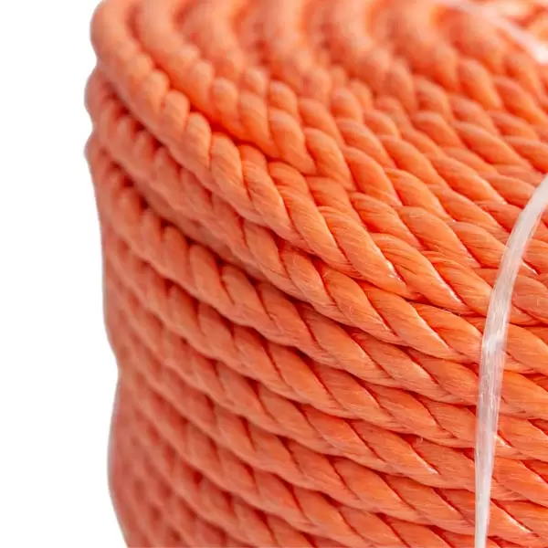 Franghie rasucita 3 fire poliprop. 3mm x 200m oranj Profmet