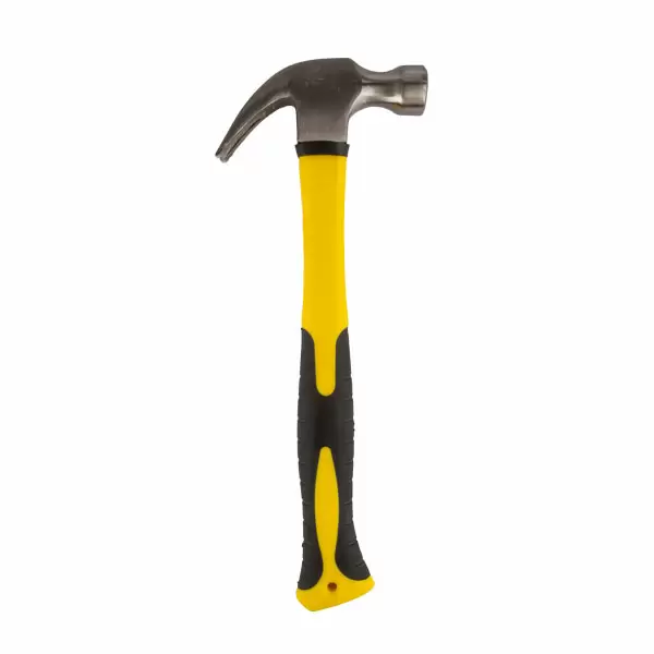 Ciocan tâmplărie 0,45 kg American cu mâner din fibă de sticlă cu cauciuc Profmet