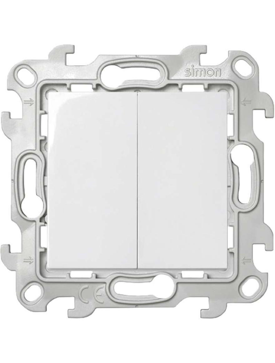 Întrerupător Simon 24 2cl  cap-scară 2M alb 2410397-030