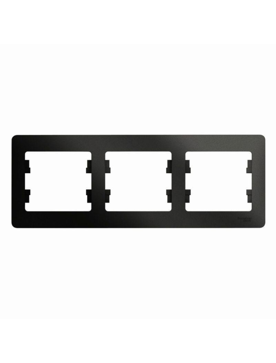 Ramă 3 loc orizontală antracit GLOSSA SCHNEIDER