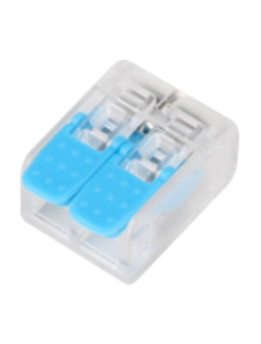 Conector cablu PCT-412 albastru (100buc) TOPKAB