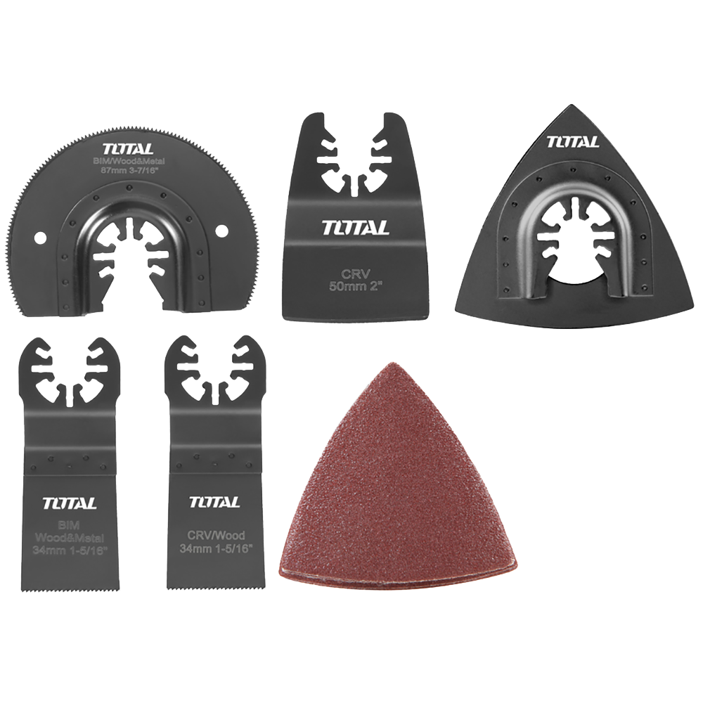 Многофункциональный набор принадлежностей для станка, 15 шт., Total TAKTMT1502.