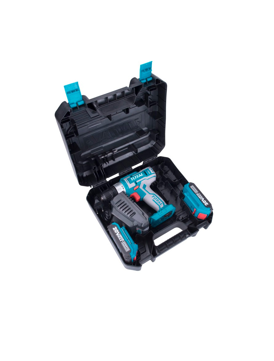 * Mașină de găurit/înșurubat cu acumulator 20,0V 2,0Ah Total TDLI200215