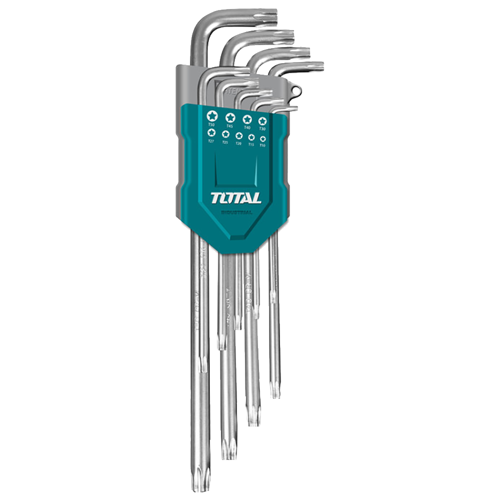 Set cheie torx 9buc. T10-T50 Total THT106391