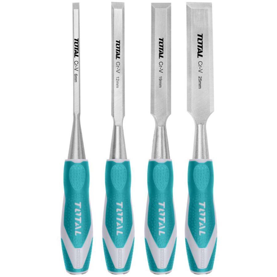 Набор стамесок по дереву, 4 шт THT41K0401 Total