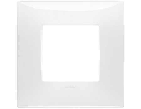 Рамка UP 2 модуля, белая Neve