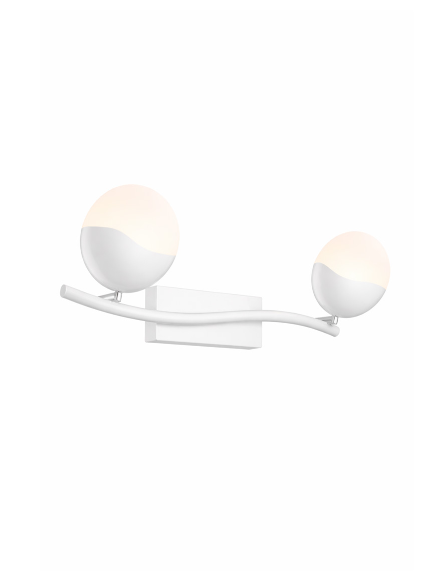 Aplică LED FS-027-B2 D485x226x60 12W 3000K, sand white, LuminaLed