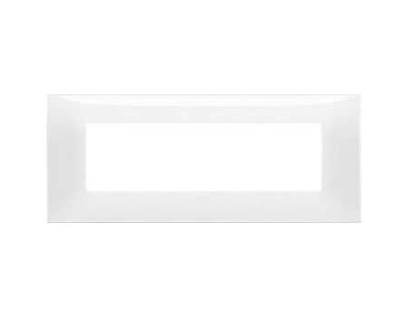 Рамка UP 7 модулей, белая Neve