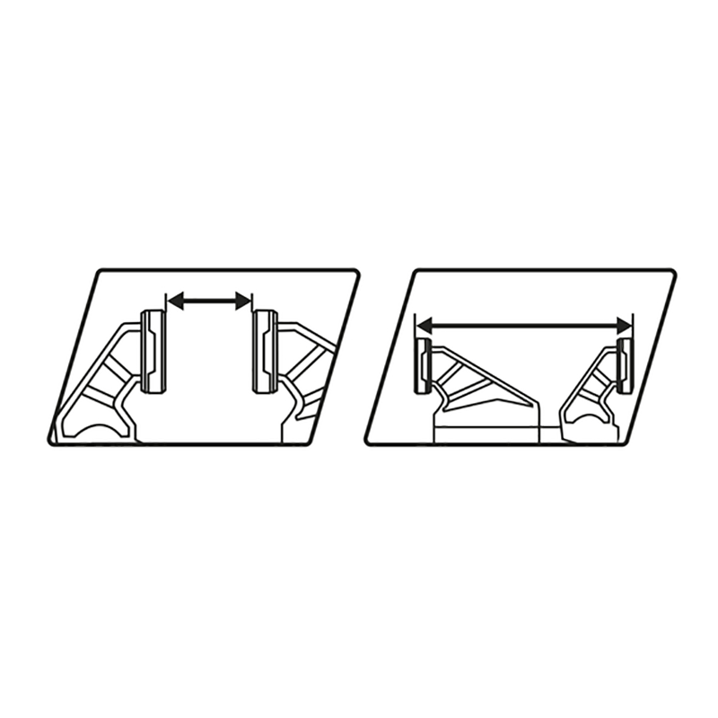 Menghină rapidă 63x150mm 6" THT1340601 Total