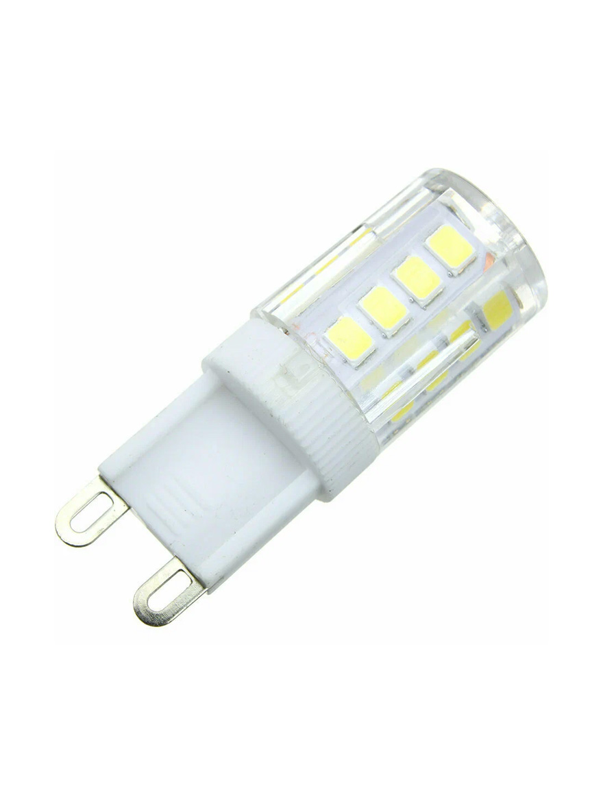 Светодиодная лампа G9-2835-28D 5 Вт 16x51 220 В 3 цвета