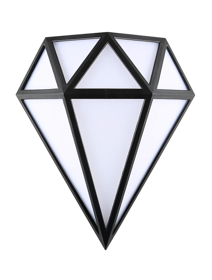 Aplică LED exterior SG-2022-12W IP65 3000K neagră LuminaLED