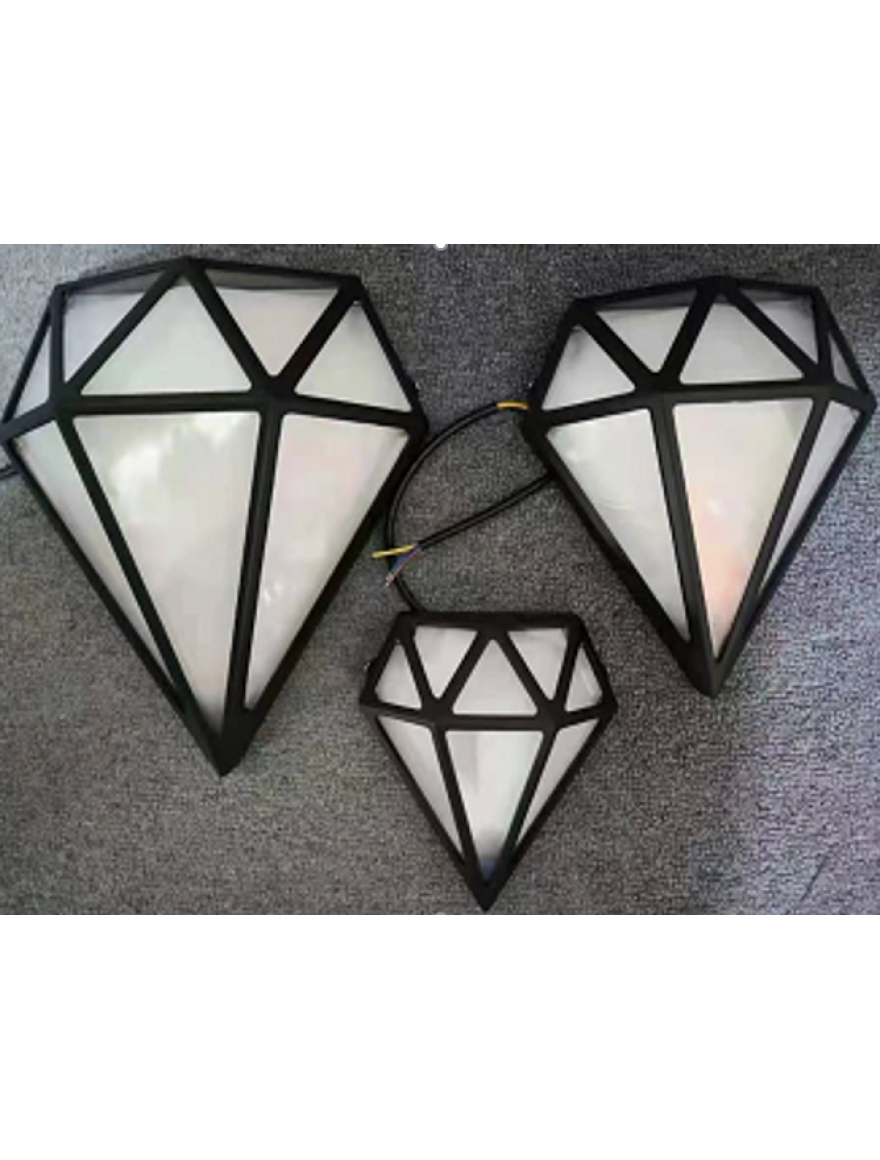 Aplică LED exterior SG-2022-12W IP65 3000K neagră LuminaLED