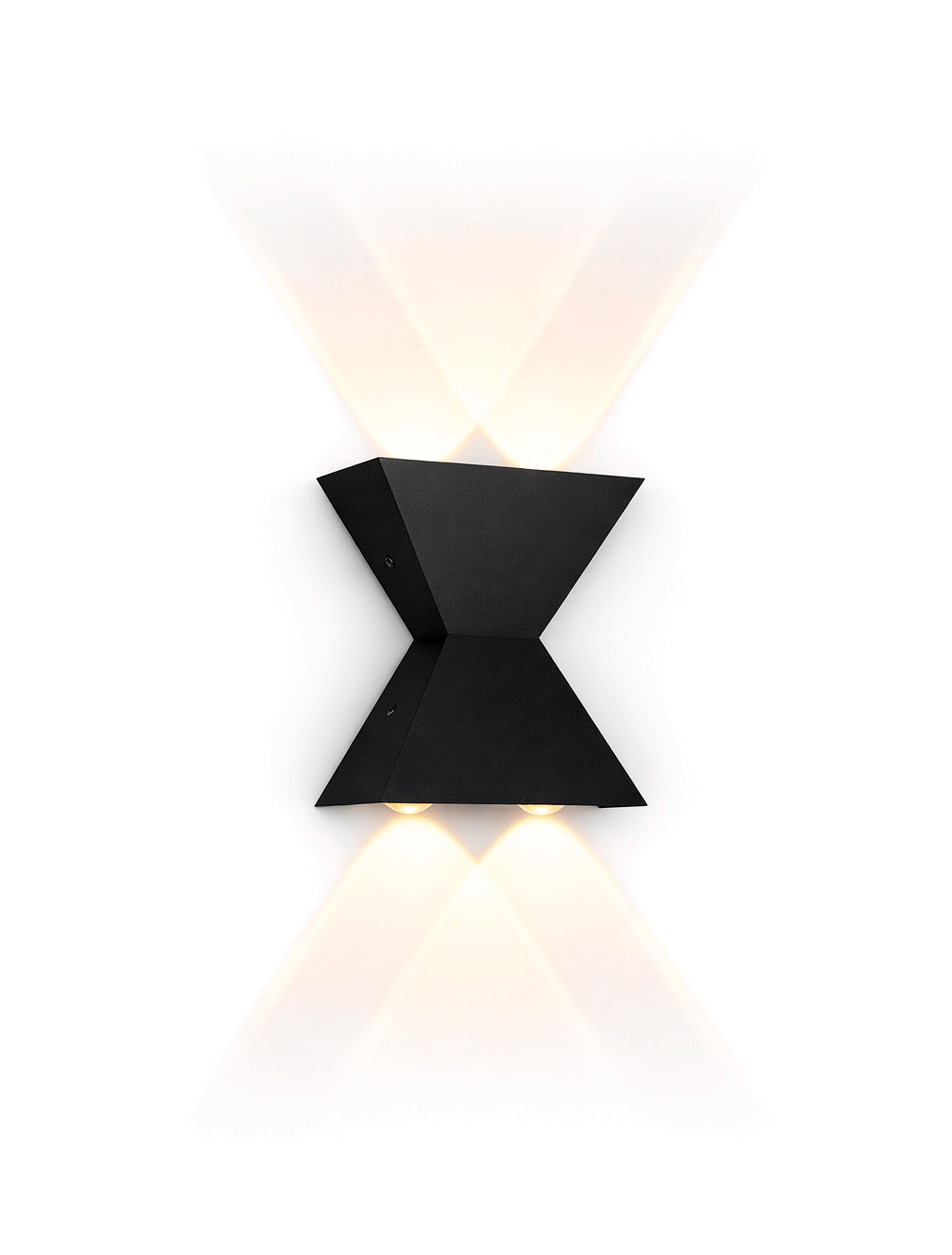 Aplică LED exterior SG-A04-4 4x1W IP65 3000K neagră LuminaLED