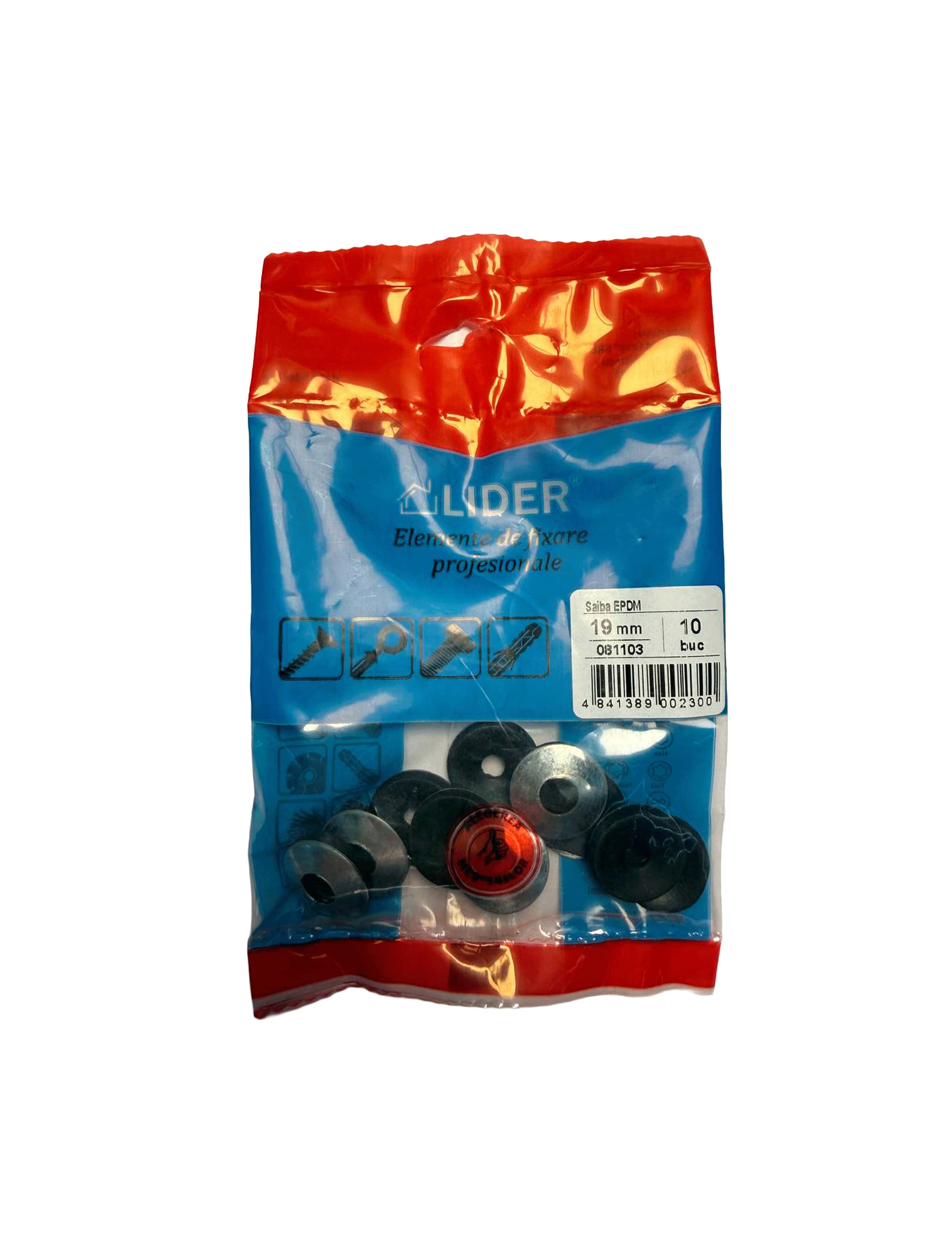 081103 Șaibă EPDM cu garnitură 19mm_10 buc.