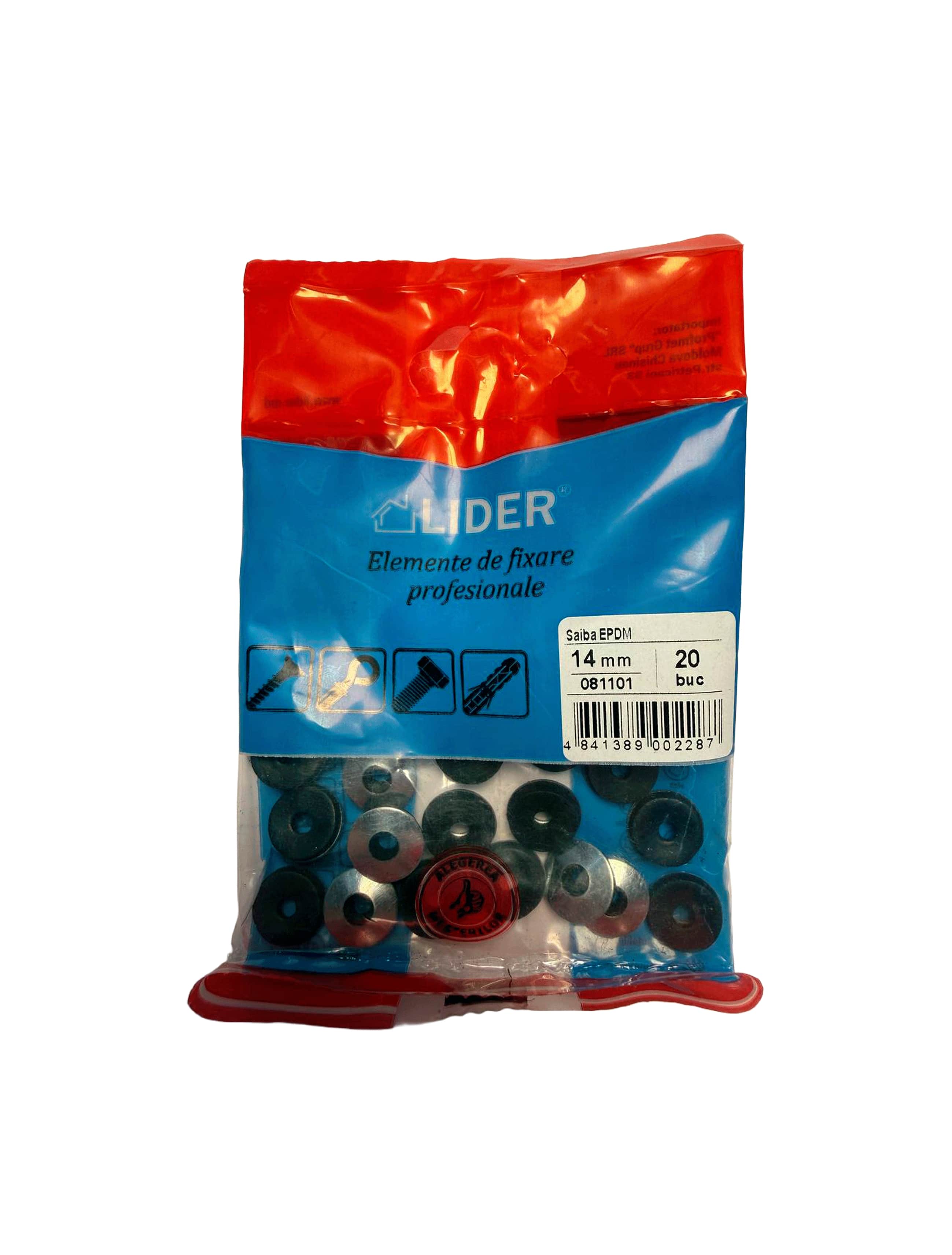 081101 Șaibă EPDM cu garnitură 14mm 20 buc.