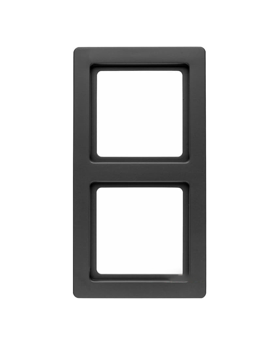 Ramă 2 posturi antracit Q1 Berker 10126086