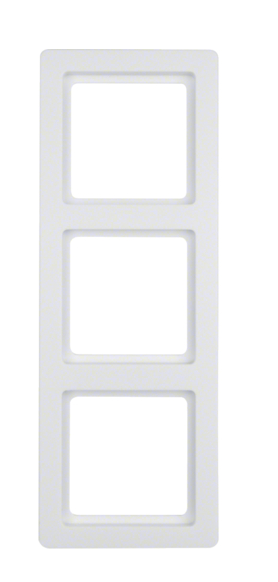 Рамка 3 поста, белая Q1 Berker