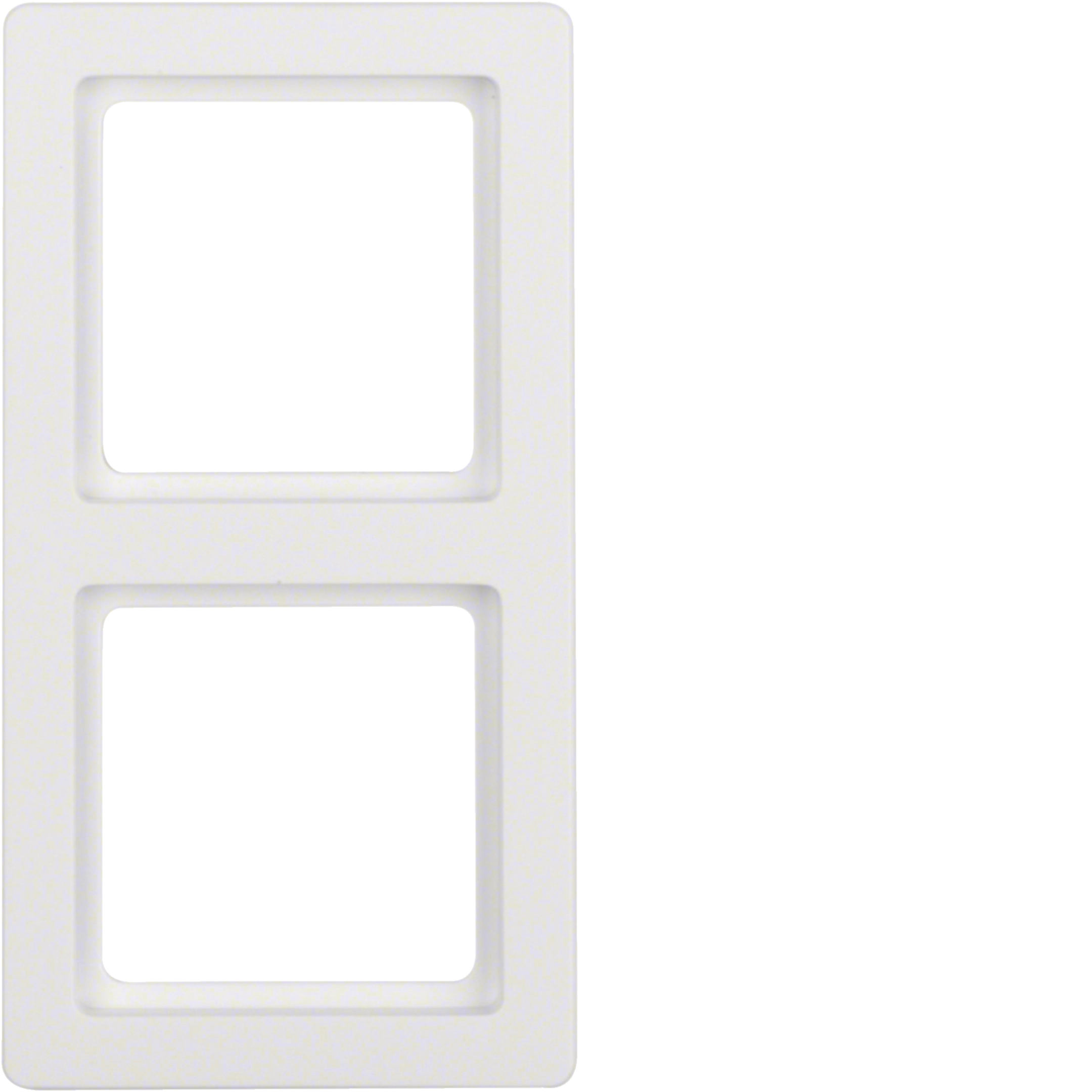 Ramă 2 posturi albă Berker Q1 10126089