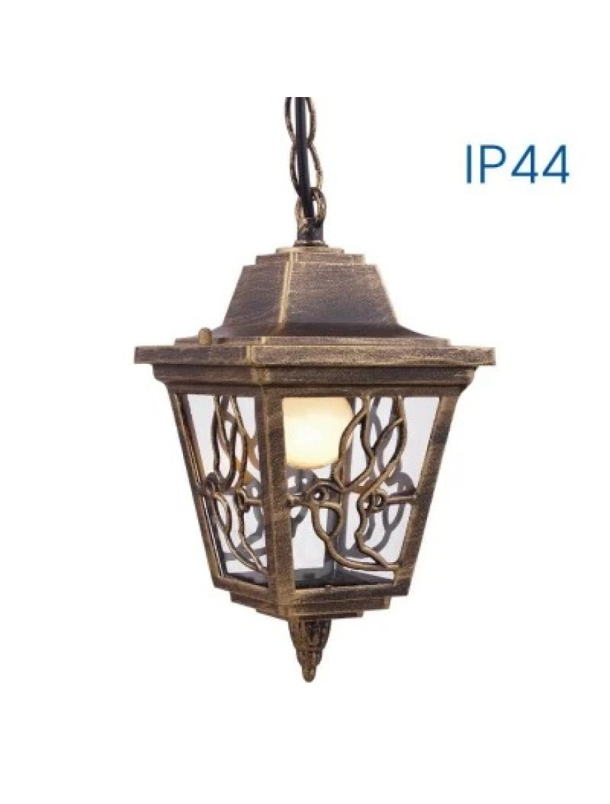 Felinar de grădină Lyon pe perete direcționat în sus E27 alama Vivalux