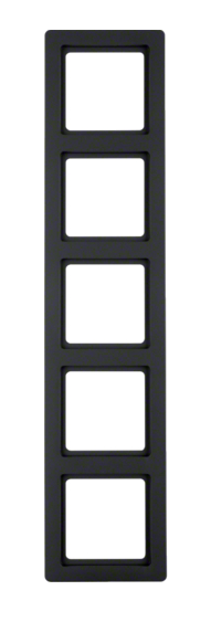 Ramă 5 posturi antracit Q1 Berker 10156086