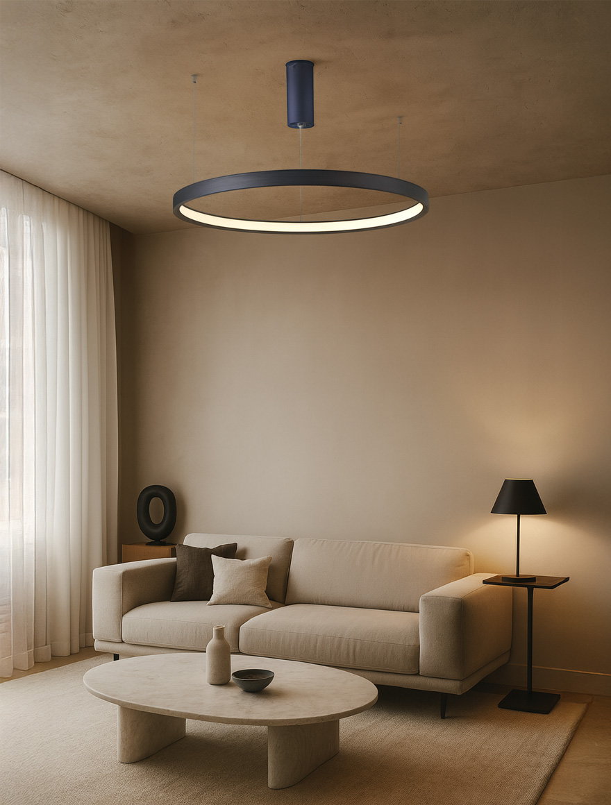 Lustra LED 5611-880RPP-BK-4,80W,4000k  LuminaLed 2