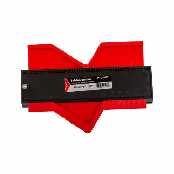 254072 Пластиковый контурный шаблон Profmet 150 мм 6 дюймов