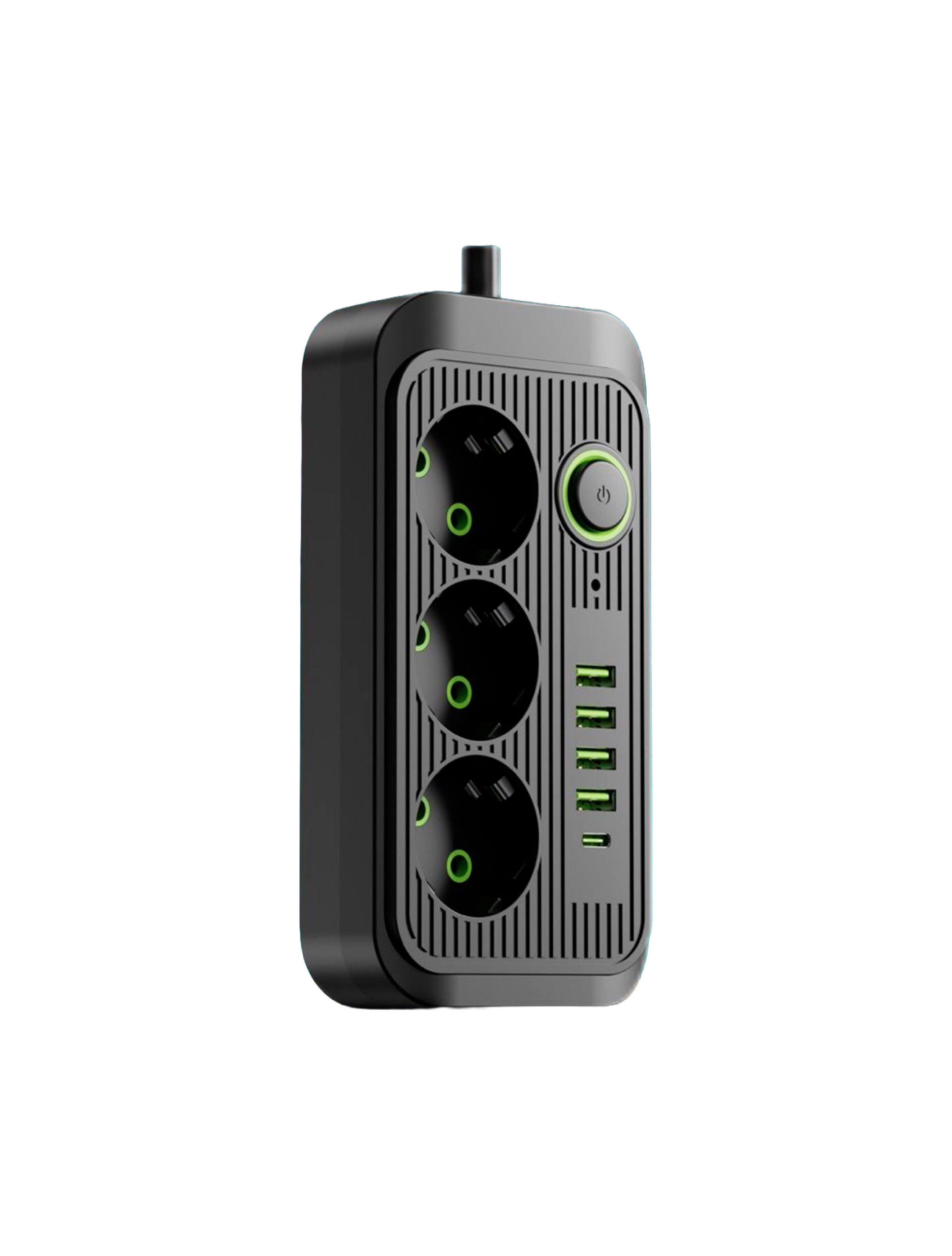 S09 Сетевой фильтр 3P+6USB+кнопка
