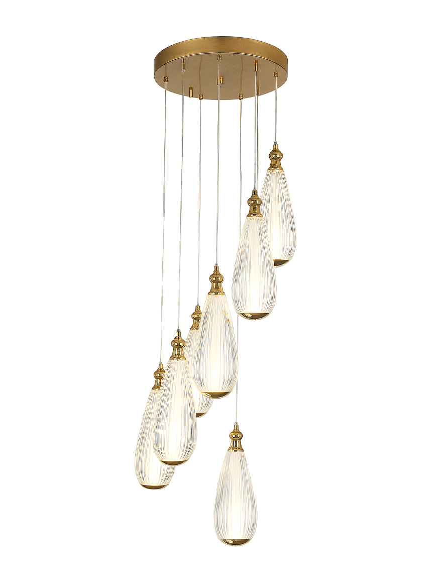Lustră LED JH-801-7 7*5W 4000K Acryl Luminaled