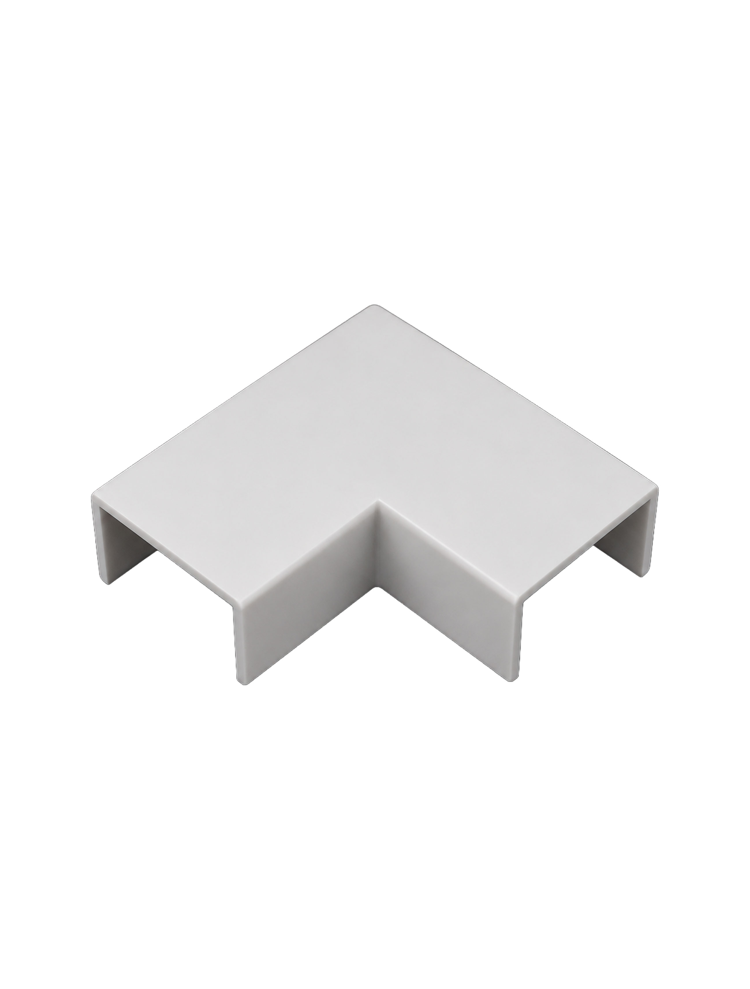 Conector 90' p/u cablu-canal 15X10mm Mutlusan