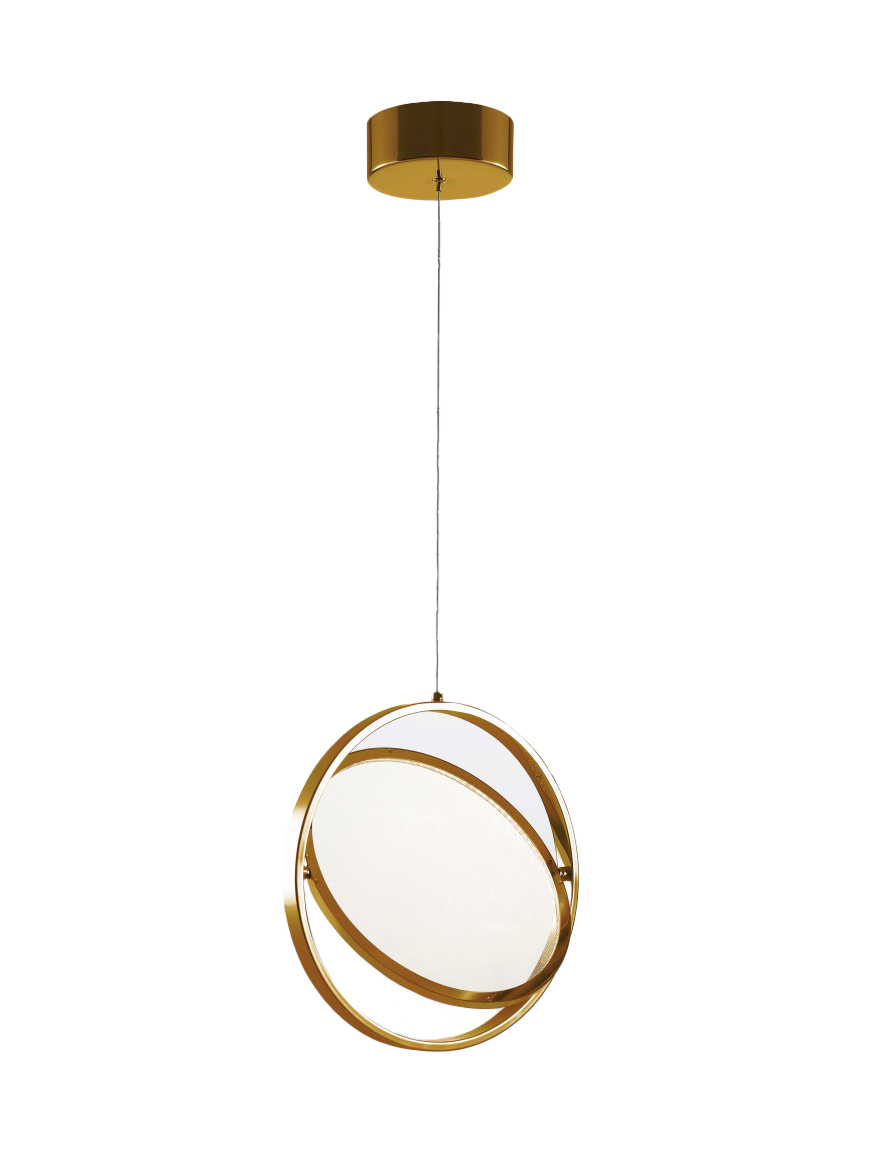 Suspensie LED MD18007003-1C/BRS 22W 4000K 40x150,brass Luminaled