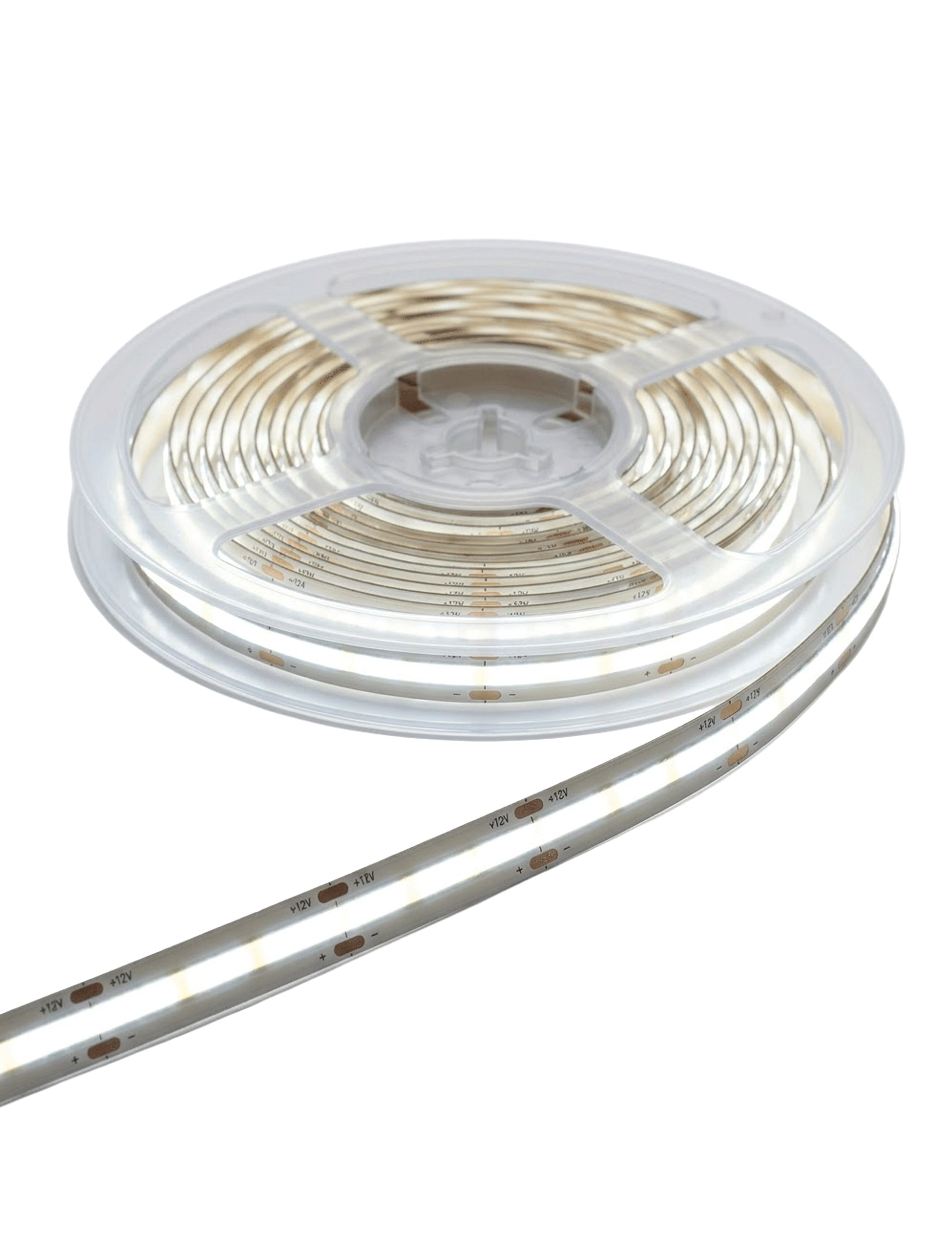 Светодиодная лента COB 12 Вт 24 В (512 чипов/м) IP65 6000K 5 м LuminaLED