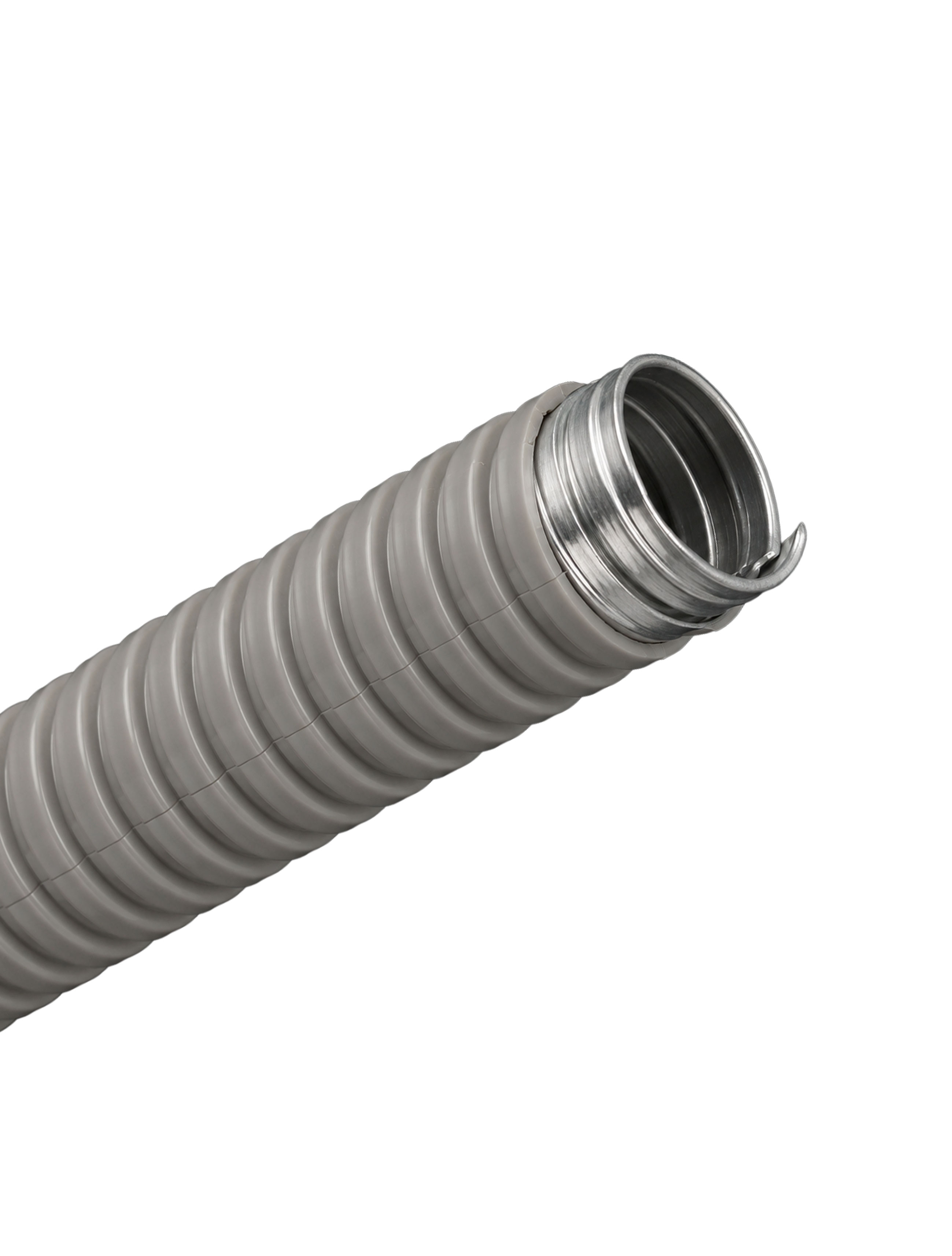 Furtun metalic cu izolatie D=25mm alb (50m)