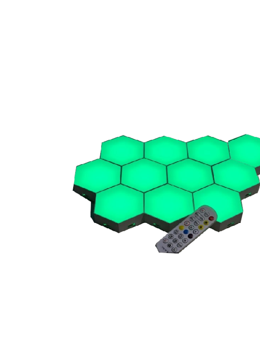 Lampă Led modulară perete LTL-5  2W  verde (10buc)  LuminaLed