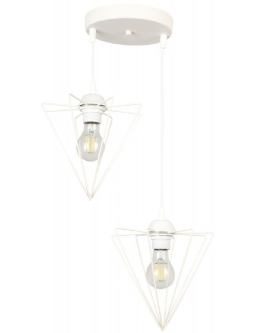 * Lustră GRAND 2xE27 Max 60W White Begusa