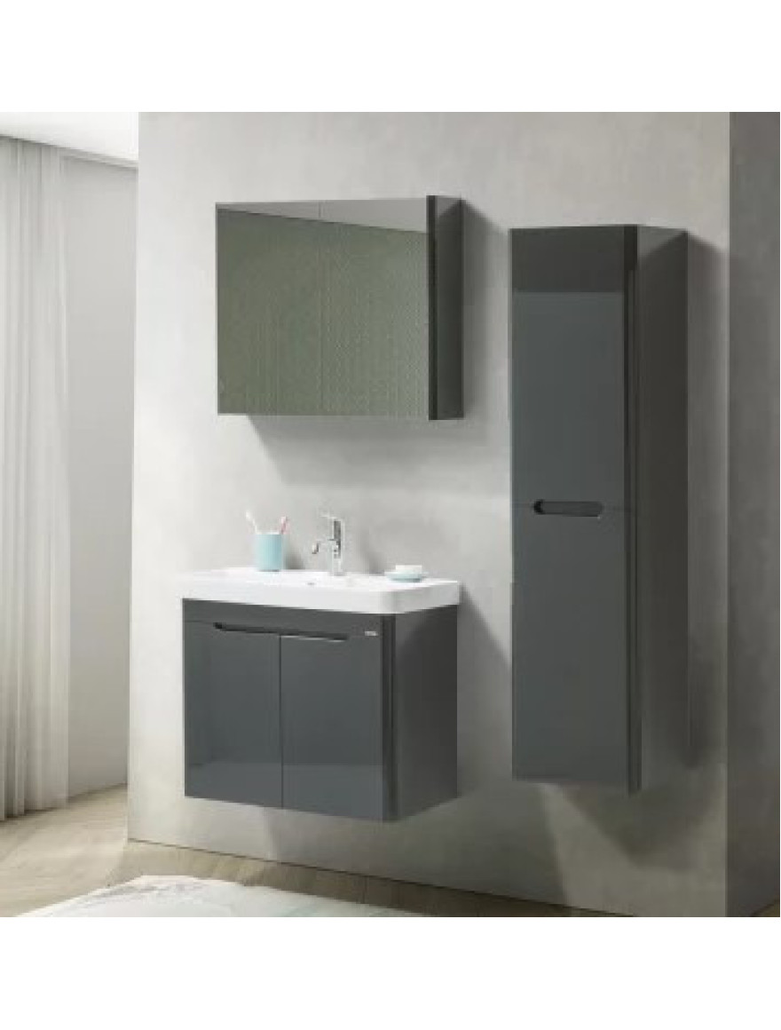 Dulap cu oglindă Martat Zen 105(antracite)