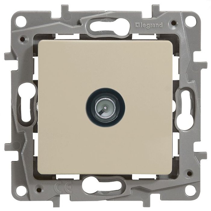 Priză de date TV mecanism fildeș Etika Legrand 672351