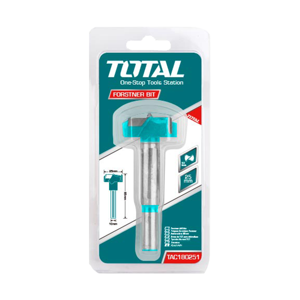 Burghiu p/u lemn Forstner TAC180251 Total