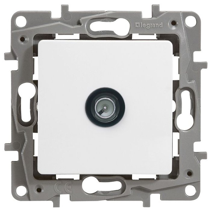 672251 Розетка TV белая Etika Legrand