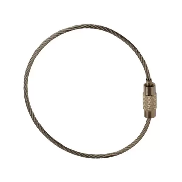 Set inel cablu p/u chei, (2buc) inox, 45mm Profmet