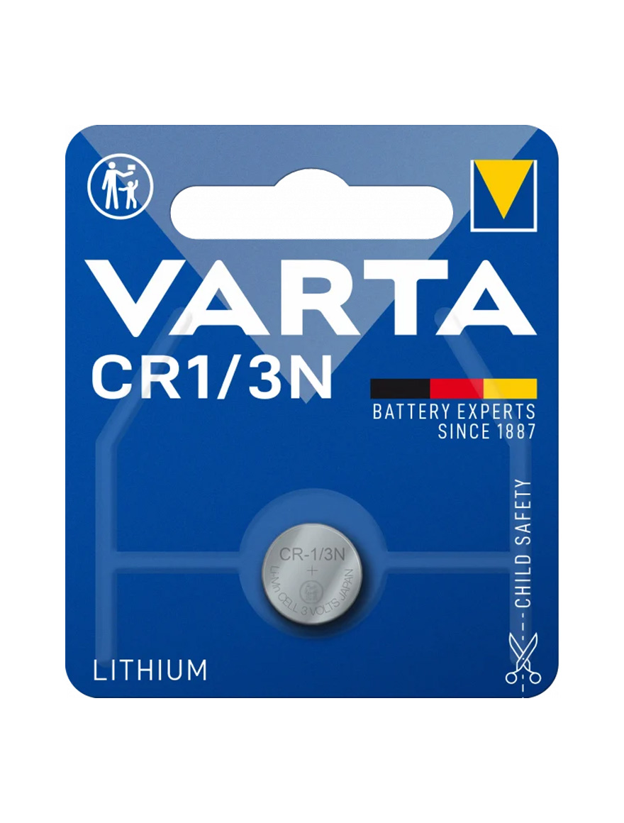 Литиевые батареи VARTA CR 1/3N, 1 шт.