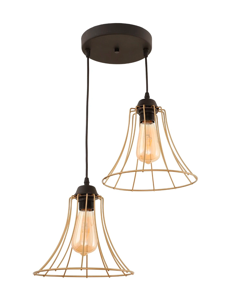 * Lustră MUHTESEM 2xE27 Max 60W Vintage gold Begusa