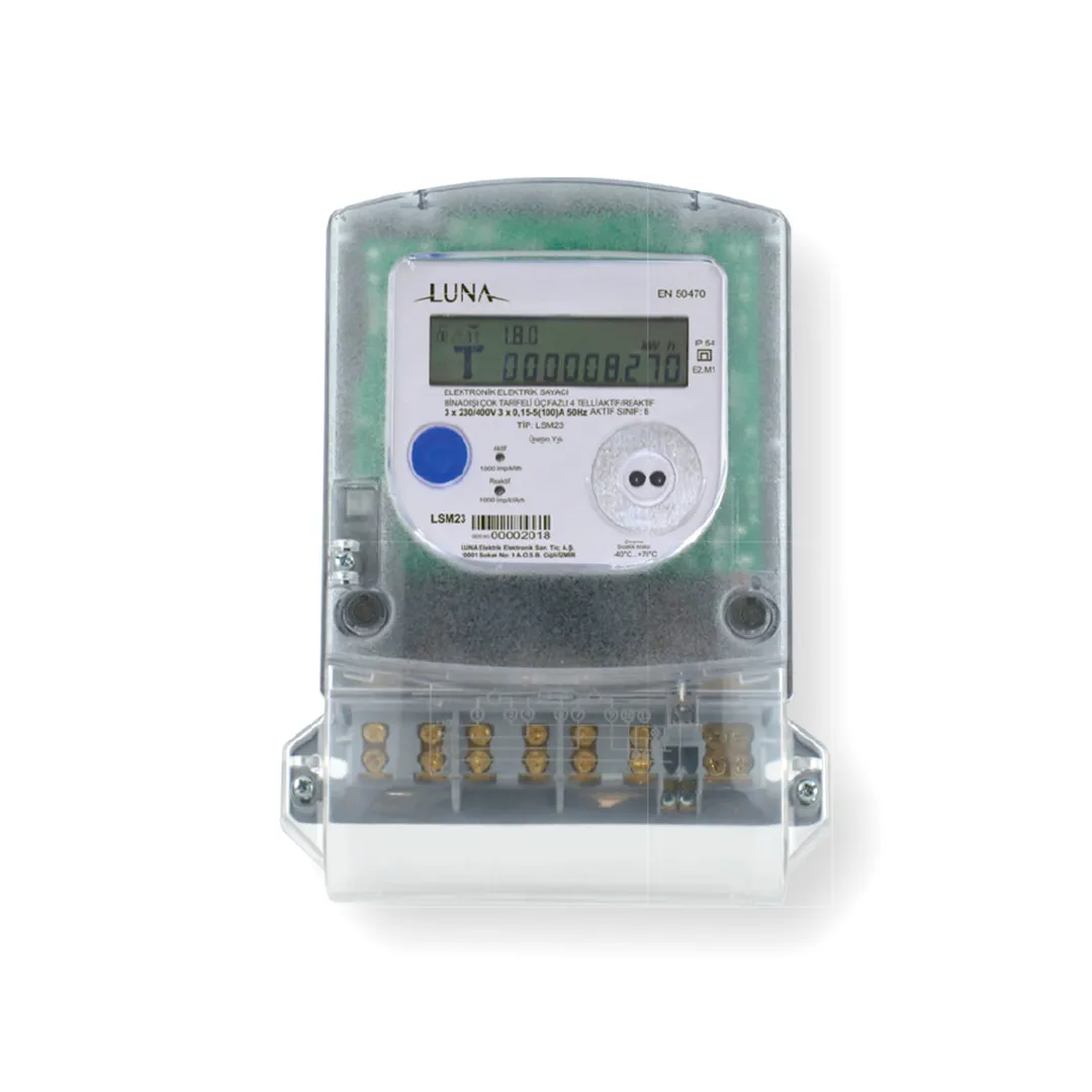 Трехфазный счетчик LUN23 (IMP/EXP, RS-485) ACTIVE 3*0.15-5(100)A 0.5S 17586