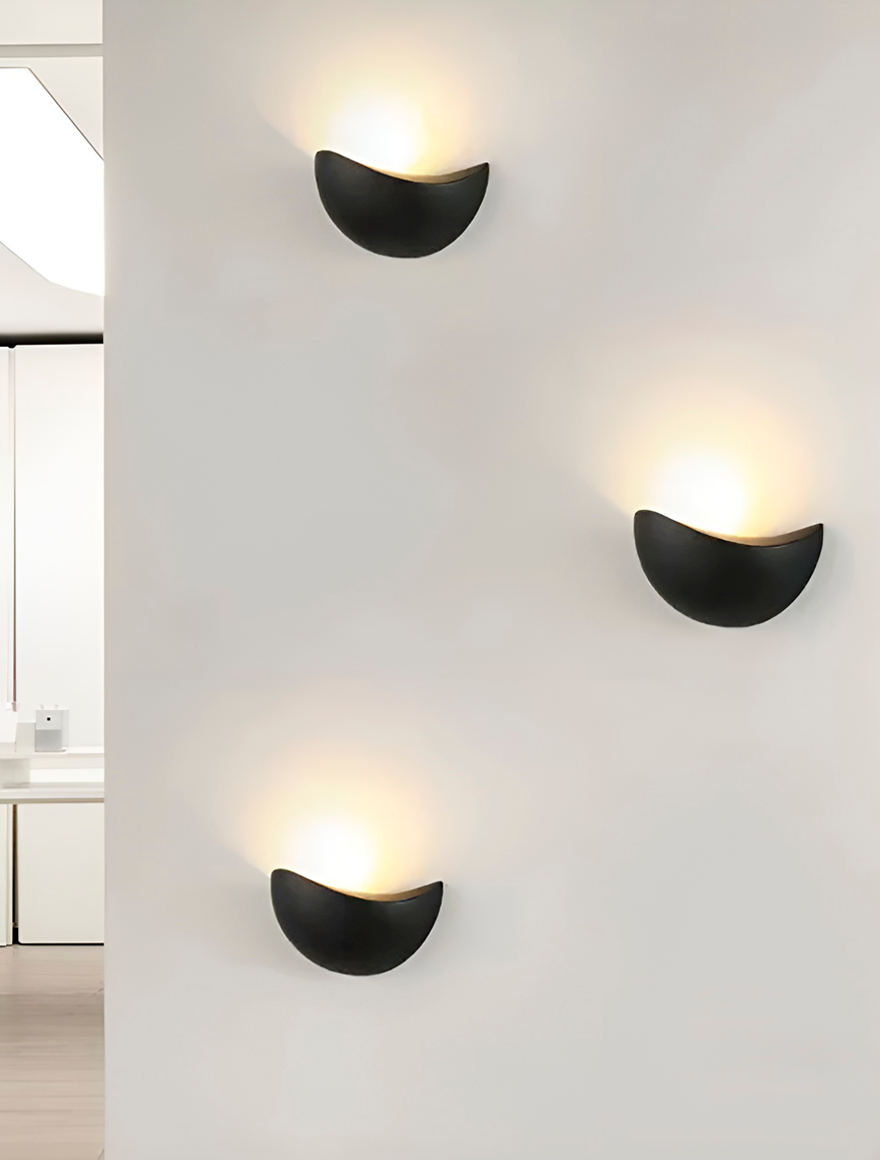 Aplică LED SG-2233 IP20  7W 3000K black LuminaLED