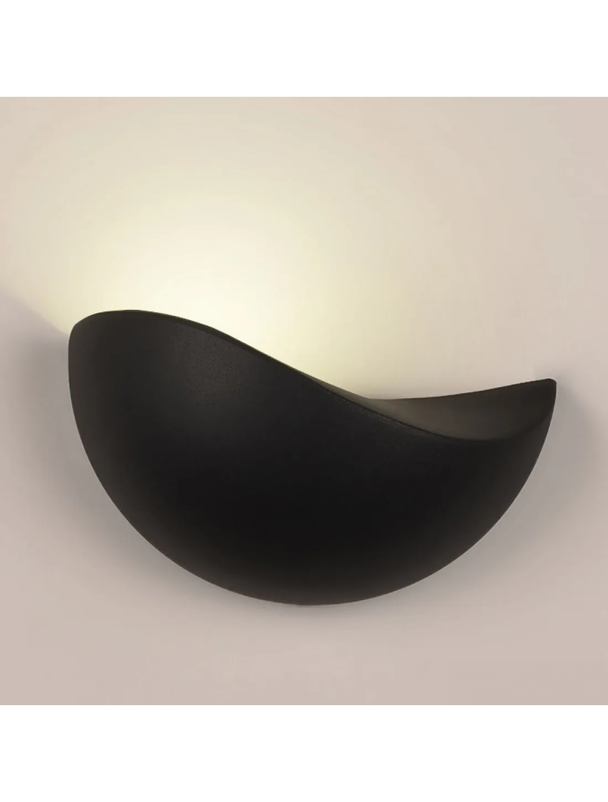 Aplică LED SG-2233 IP20  7W 3000K black LuminaLED