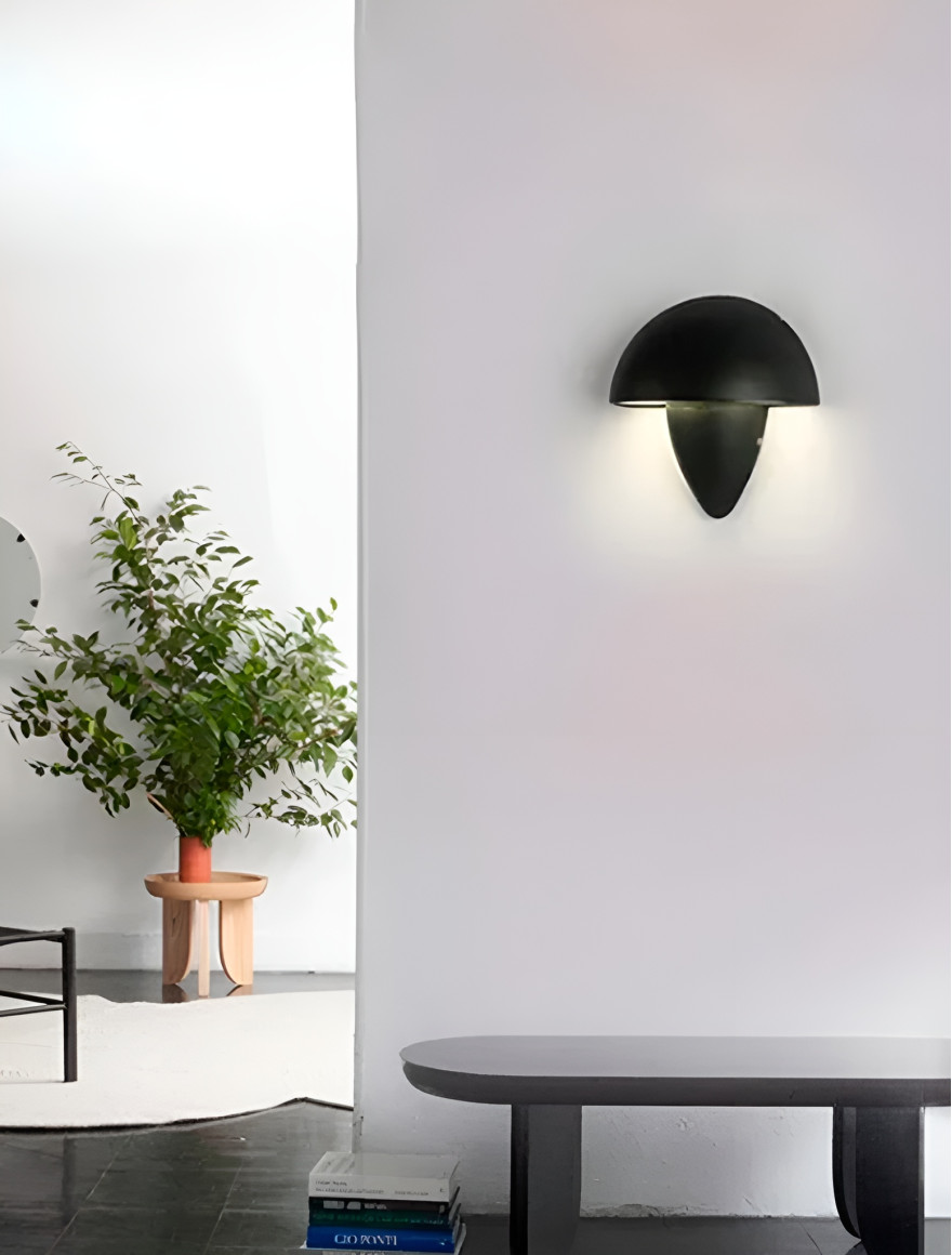 Aplică LED SG-2232 IP20  6W 3000K neagră LuminaLED