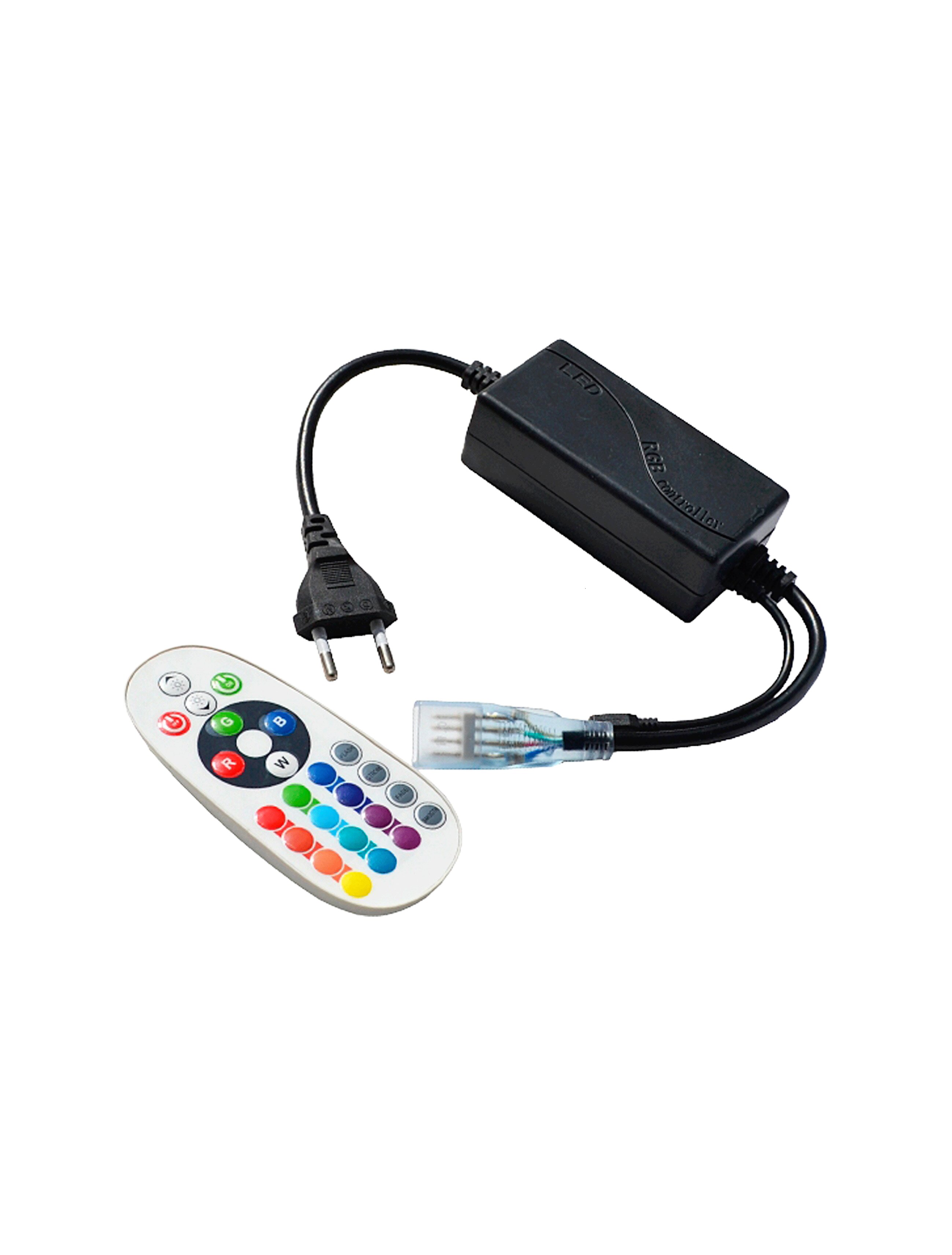 Controler RGB bandă LED RGB24-12mm 220V LuminaLED