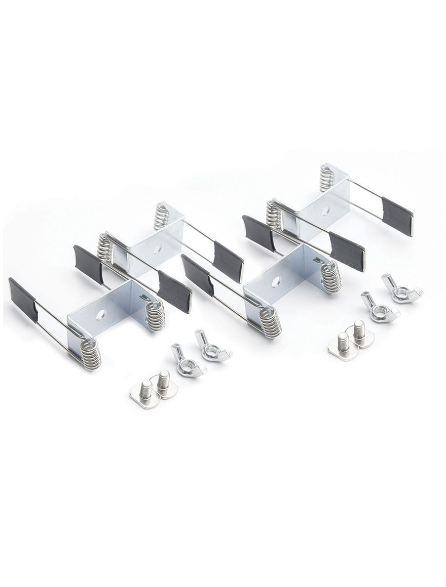 Profil aluminiu 50.4x35mm înc+4 clipse montaj 2M FN CAB255